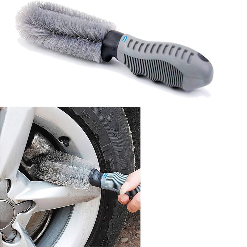 Car Wheel & Rim Washing Brush – Soft Multi-Purpose Wheel Cleaning Brush