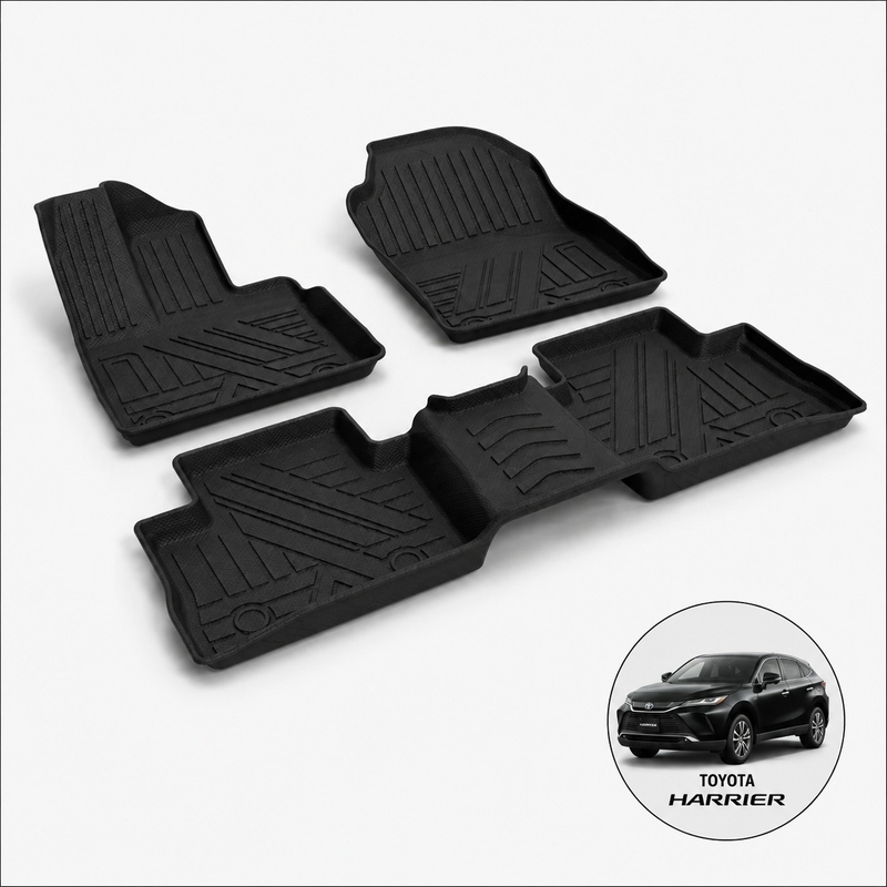 Premium TPE Car Floor Mats – 3D Perfect Fit, Waterproof & All-Weather Floor Protection