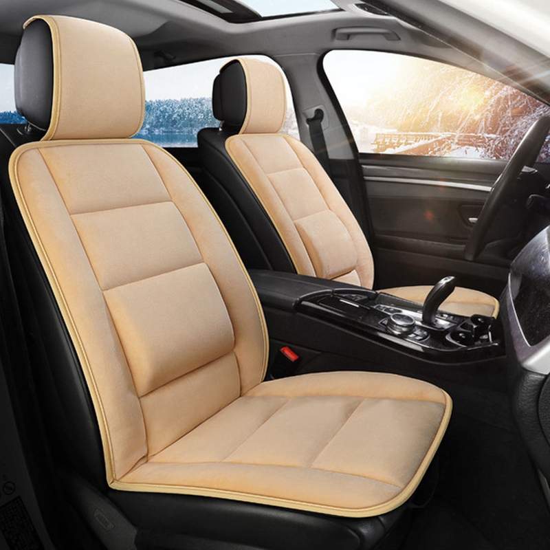 Luxury Half-Cover Car Seat Cushion – Premium Comfort, Anti-Slip, Universal Fit (1 pcs)